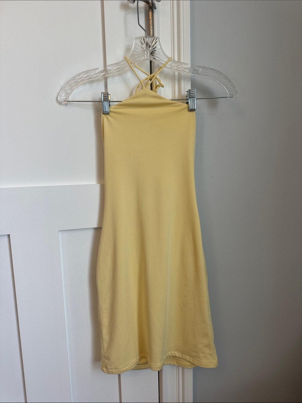 Princess Polly Yellow Halter Mini Dress - Women's Summer Dress